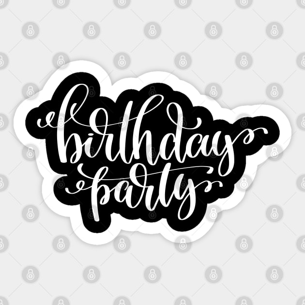 Birthday Party Sticker by ProjectX23 Orange